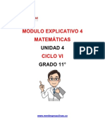 Modulo Explicativo 4 Matematicas 11°