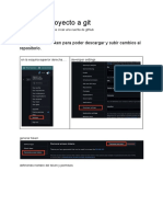 Subir un proyecto a git