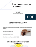 Diapositivas Comite de Convivencia Laboral