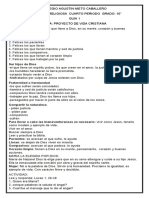 Cuarto Periodo Guia 1... de Religion 10° Proyecto de Vida Cristiana 2021