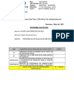 Proforma de Cableado de Red de Centro de Computo