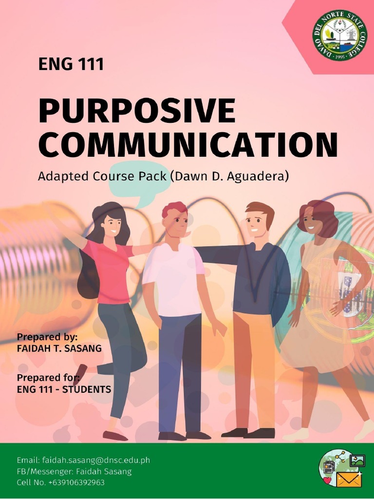 Purposive Communication Course Overview | PDF | Communication ...