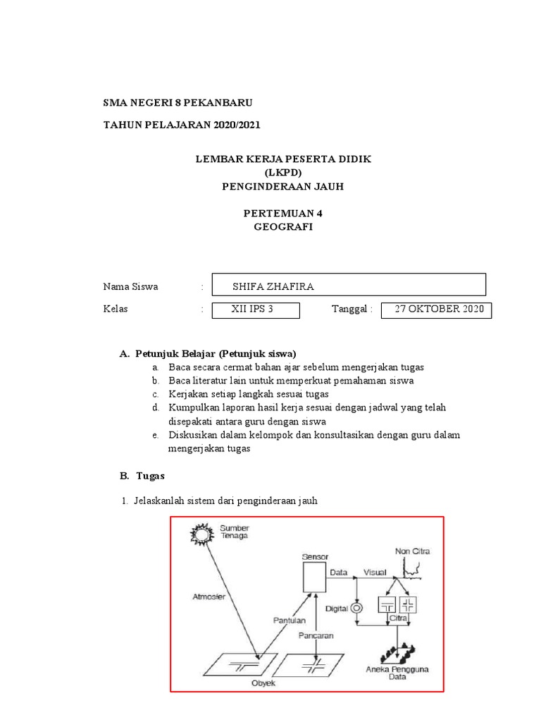Perbedaan antara sistem pasif dan aktif dalam penginderaan jauh | PDF