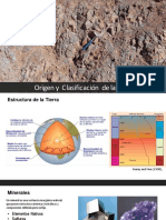 Origen y clasificación de las rocas