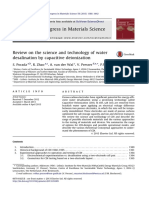 Progress in Materials Science: S. Porada, R. Zhao, A. Van Der Wal, V. Presser, P.M. Biesheuvel