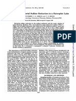 Dynamics of Bacterial Sulfate Reduction in A Eutrophic Lake: Liter-')