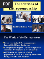 The Foundations of Entrepreneurship