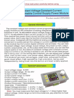 Manual DPS3005