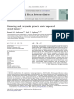 J. Finan. Intermediation: Ronald W. Anderson, Kjell G. Nyborg