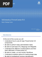 Informatica Powercenter 8.6: Basics Training Course