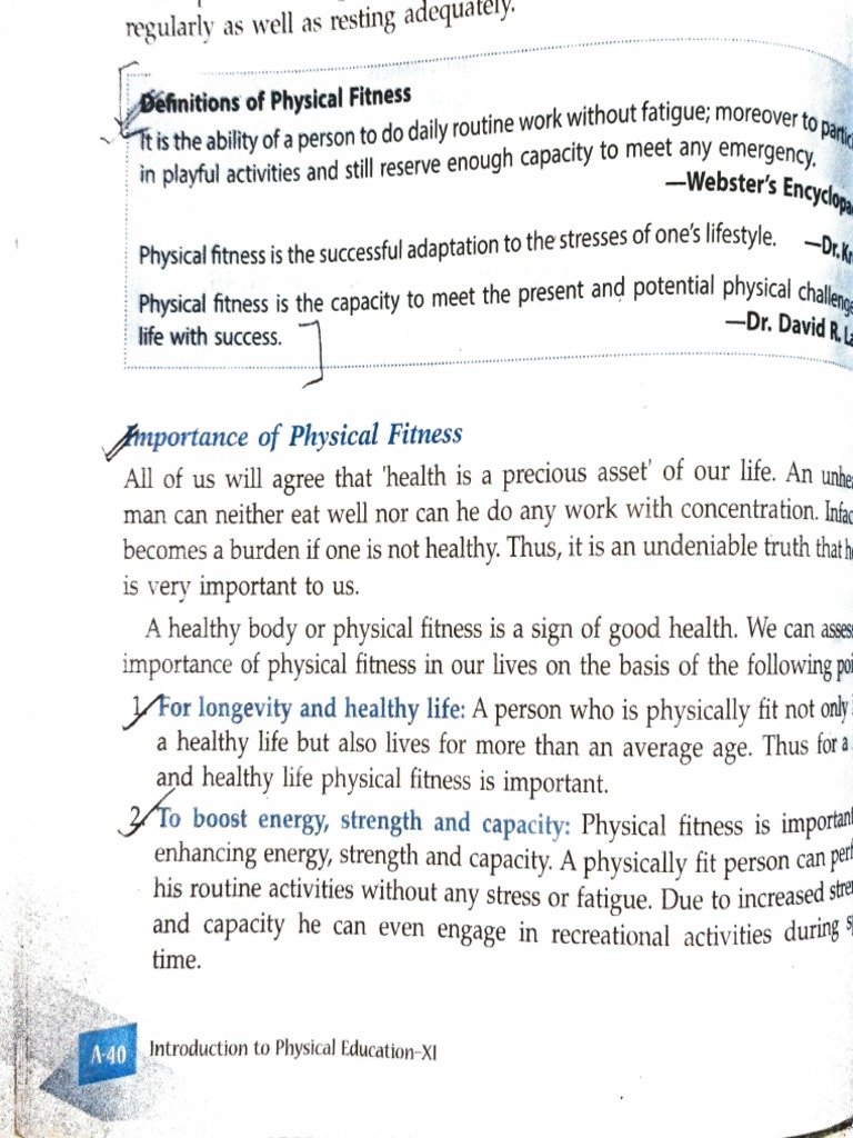 Importance of Physical Fitness and Wellness | PDF | Flexibility ...