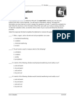 Unit 2 Evaluation (Earth Science)