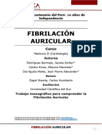 Monografia de Fibrilacion Auricular