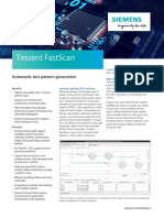 Tessent Fastscan: Automatic Test Pattern Generation