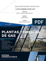 PLANTAS TERMICAS DE GAS