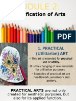 Classification of Arts