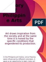 History of Philippin e Arts