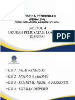 Modul 4 - Statistika Pendidikan