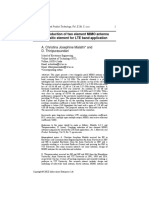 Coupling Reduction of Two Element MIMO Antenna Using Parasitic Element For LTE Band Application