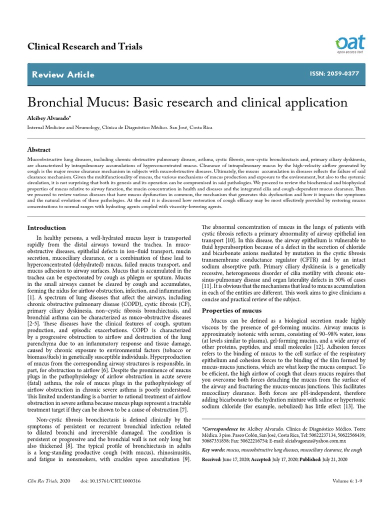 Mucociliary clearance and its importance _ muko clearance – Akapv