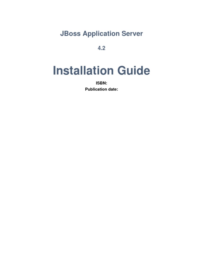 Jbossinstallation Guide | PDF