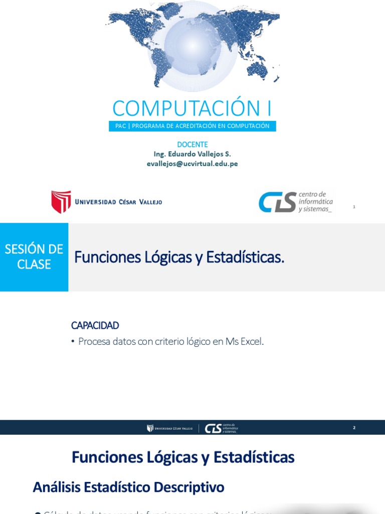 Guia de Clase de c1 - Tema 6.2 | PDF | Informática | Estadísticas