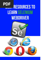 Best Resources To Learn Selenium WebDriver