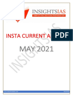 INSTA May 2021 Current Affairs Compilation - 1
