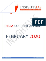 Insights February 2020 Current Affairs Compilation