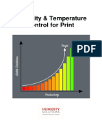 Print Hall Temperature & Humidity Control Guide