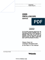 P36.1_Oscillo Analogique Modèle 2225_TEKTRONIX