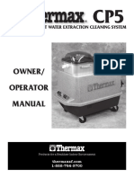 Owner/ Operator Manual: Professional Hot Water Extraction Cleaning System
