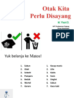 Sayangi Otak Kita