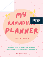 My Ramadhan Planner by Qoqona