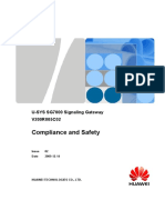 SG7000 Compliance and Safety (V200R005C02 - 02)
