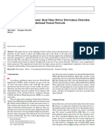 Driver Safety Development: Real-Time Driver Drowsiness Detection System Based On Convolutional Neural Network