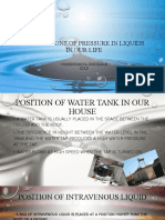 Applications of Pressure in Liquids