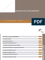 Curriculum Planning and Development Models