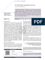 A Simplified Method For Fabricating Customized Arch Form: Clinical Innovation