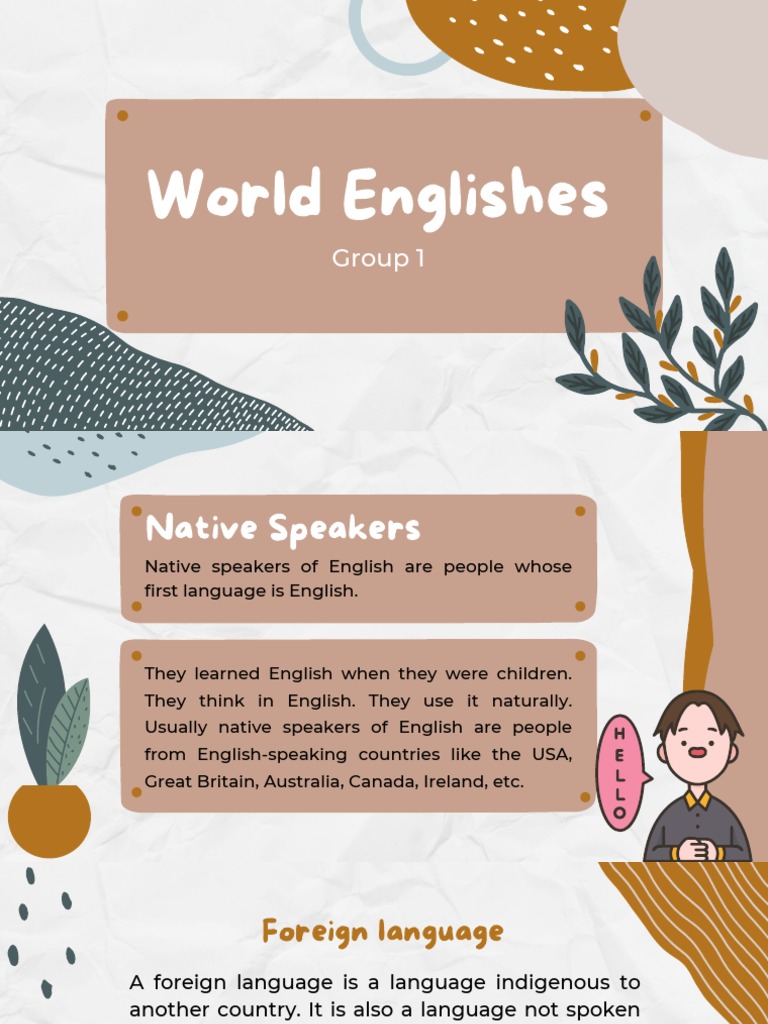 World Englishes | PDF | English Language | Philippines