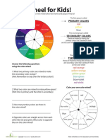 Color Wheel Chart For Kids