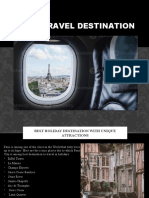 Paris: Travel Destination