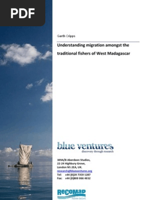Understanding Migration Amongst Small Scale Fishers In - 