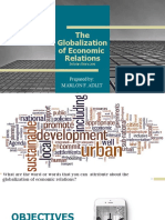 The Globalization of Economic Relations: Prepared By: Marlon F. Adlit