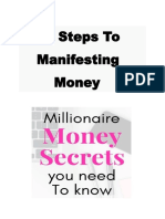 10 Steps To Manifesting Money You Desire
