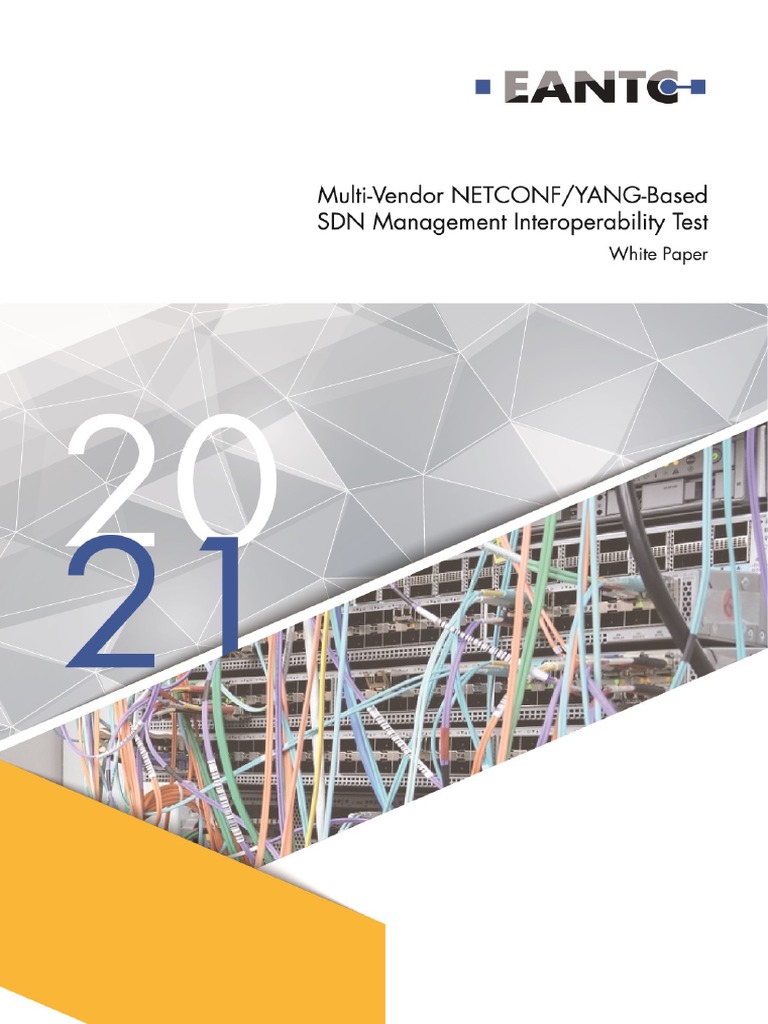 EANTC NETCONFYANG SDN MGMT Interop Test 2021 WhitePaper | PDF ...