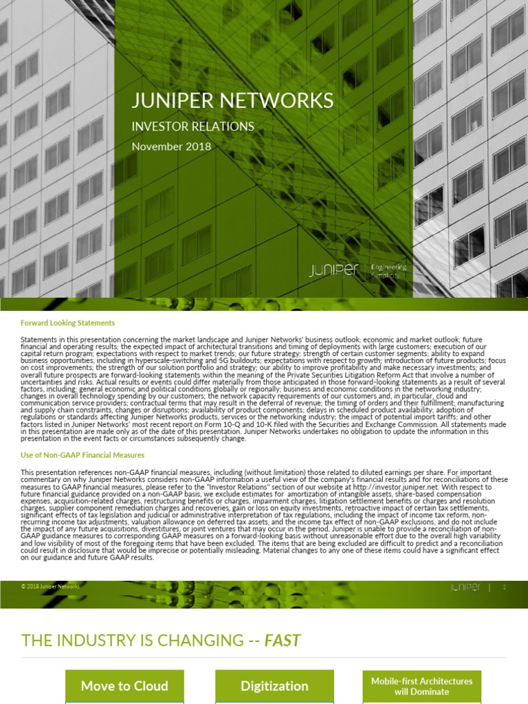 Juniper intelligence overview