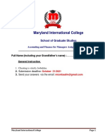 Maryland International College: School of Graduate Studies