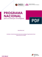 Programa Nacional para As Doenças Oncológicas - Relatório 2015