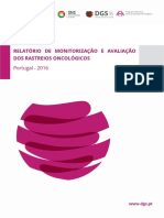 Relatório de Monitorização e Avaliação Dos Rastreios Oncológicos - 2016